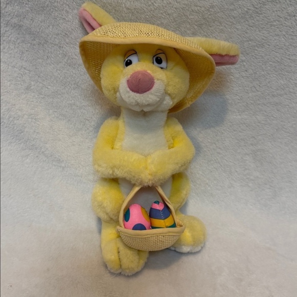 Disney Easter Rabbit 12.5" Plush Doll Winnie the Pooh Stuffed Toy Vintage 90's